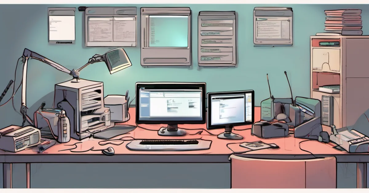 AI-generated conceptual illustration accompanying: Open Source Agents for Automation and Coding