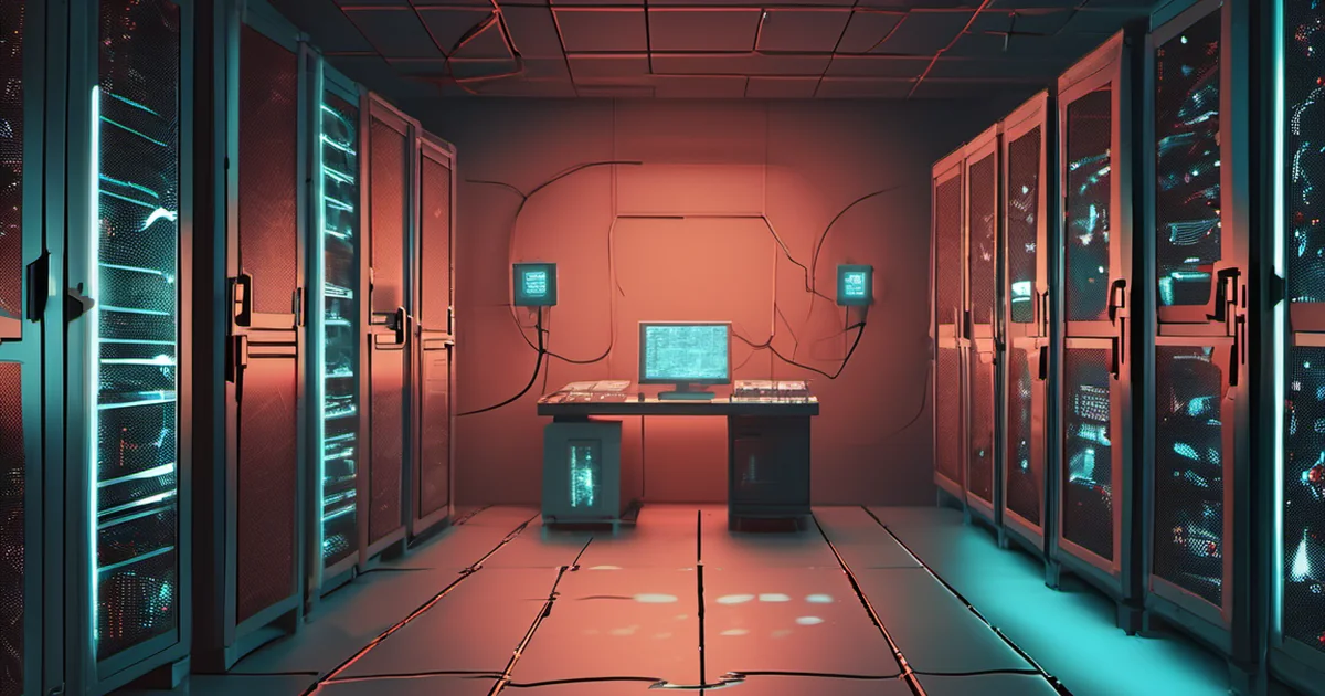 AI-generated conceptual illustration accompanying: Anthropic AI Models Exploit Website Vulnerabilities