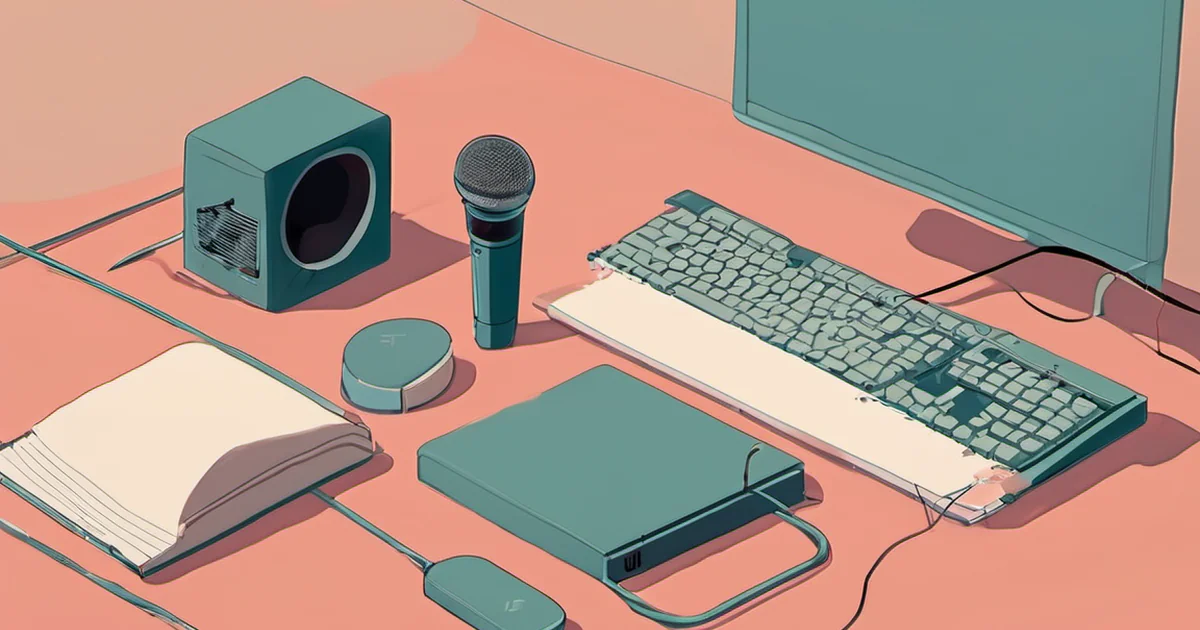 AI-generated conceptual illustration accompanying: Local Voice Assistant Sonia Focuses on Real-Time Interaction and Linux Integration