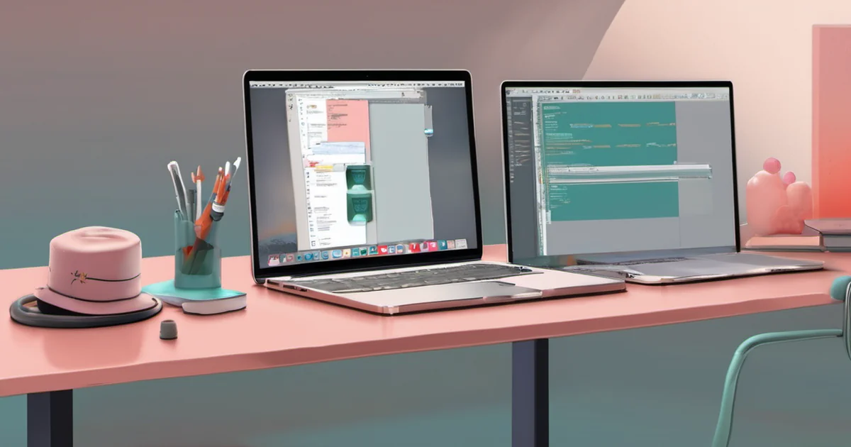 AI-generated conceptual illustration accompanying: Apple Introduces JSON-Based Format for Xcode Project Configuration