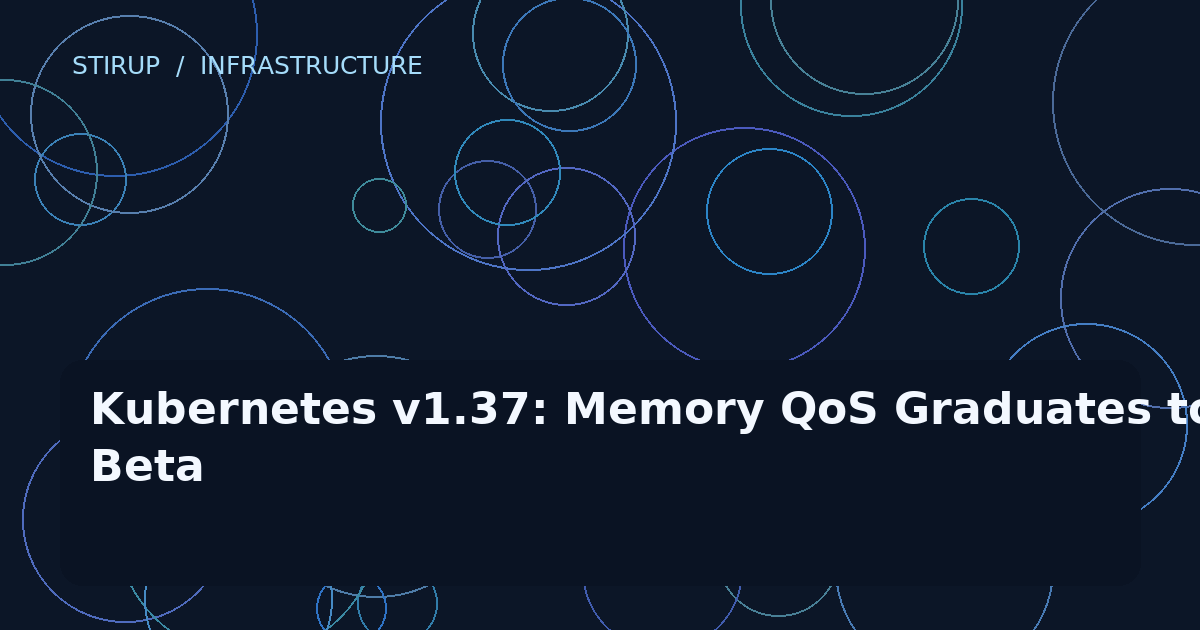 Kubernetes v1.37: Memory QoS Graduates to Beta