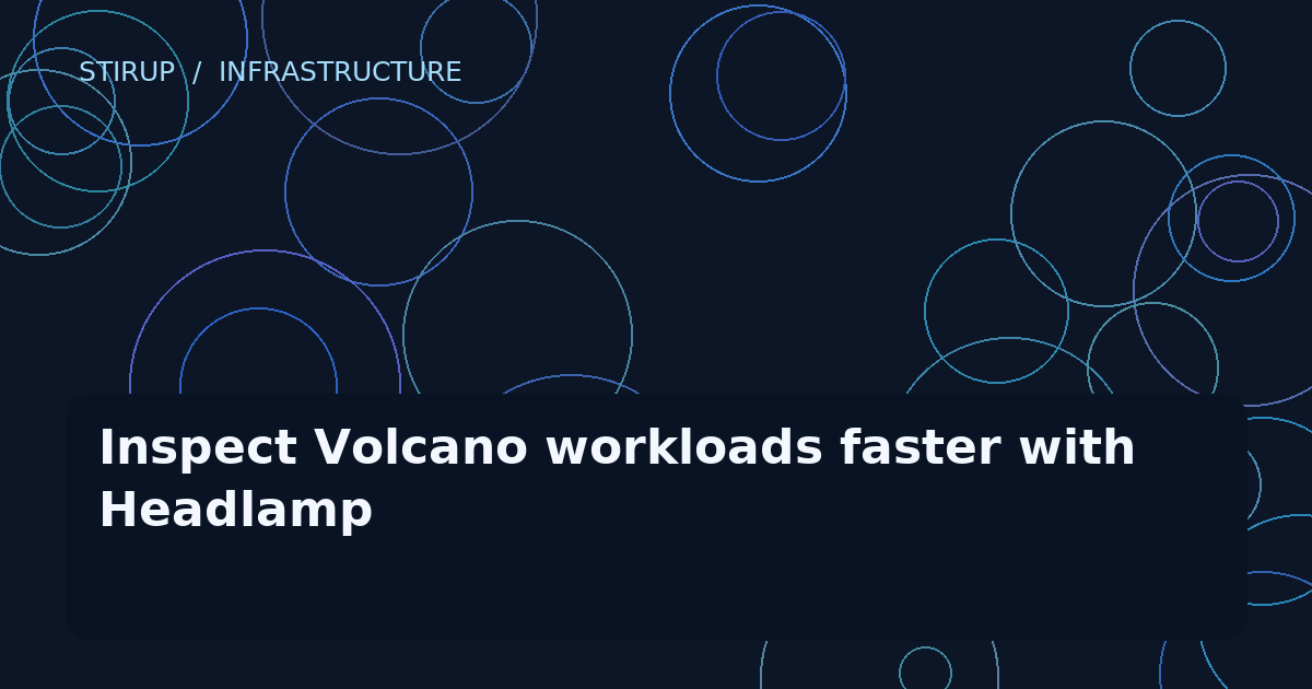 Inspect Volcano workloads faster with Headlamp