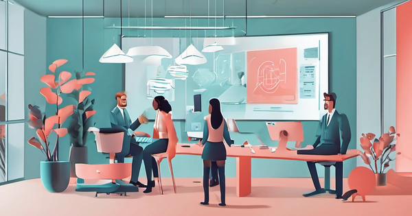 AI-generated conceptual illustration accompanying: AI Workflow Automation Tools: Definition, Features, and Use Cases