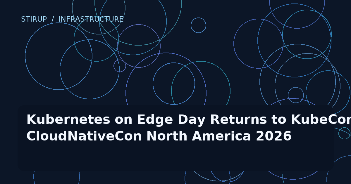 Kubernetes on Edge Day Returns to KubeCon + CloudNativeCon North America 2026