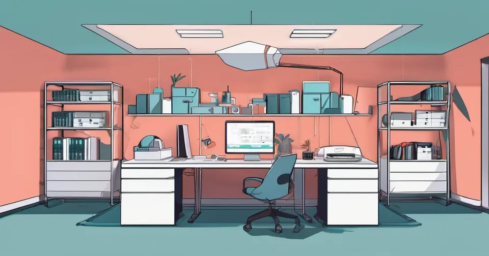 AI-generated conceptual illustration accompanying: ShipStation Global Integrates Deckhand with Amazon Bedrock AgentCore for AI Help Desk
