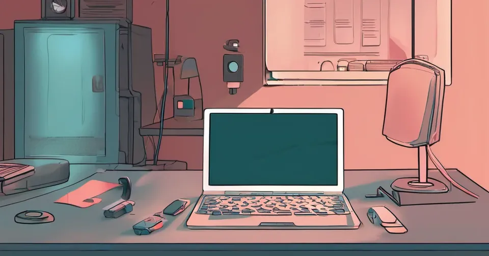 AI-generated conceptual illustration accompanying: OpenWhispr Prioritizes Local Audio Processing and User Privacy