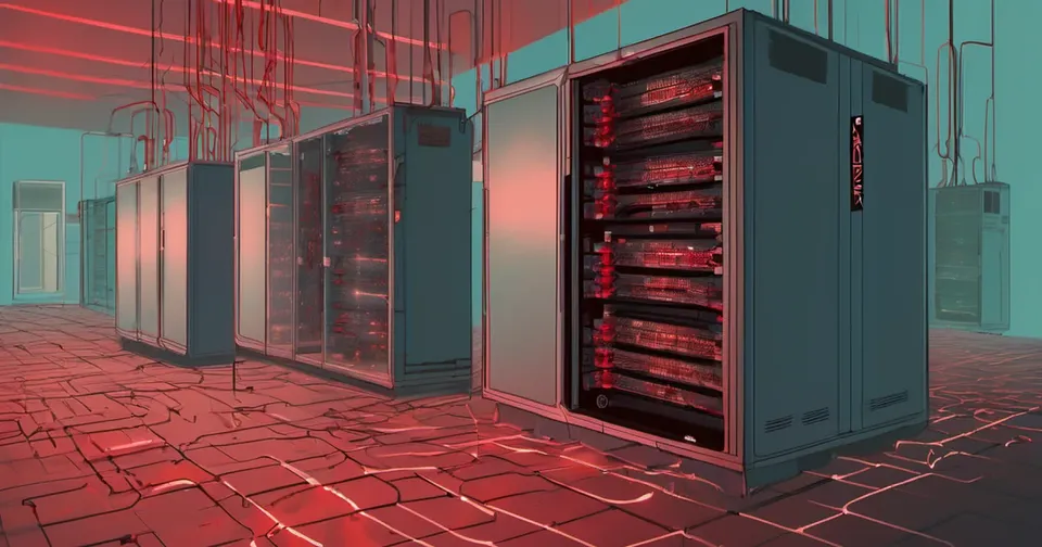 AI-generated conceptual illustration accompanying: Ivanti Connect Secure Exploited via Three Zero-Day Vulnerabilities