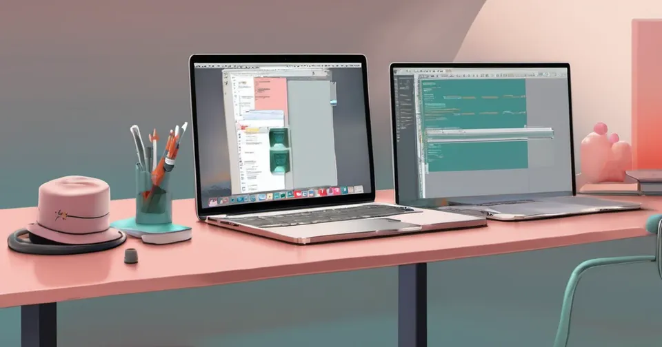 AI-generated conceptual illustration accompanying: Apple Introduces JSON-Based Format for Xcode Project Configuration