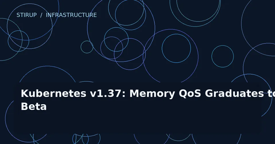Kubernetes v1.37: Memory QoS Graduates to Beta