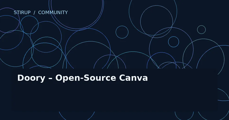 Doory – Open-Source Canva