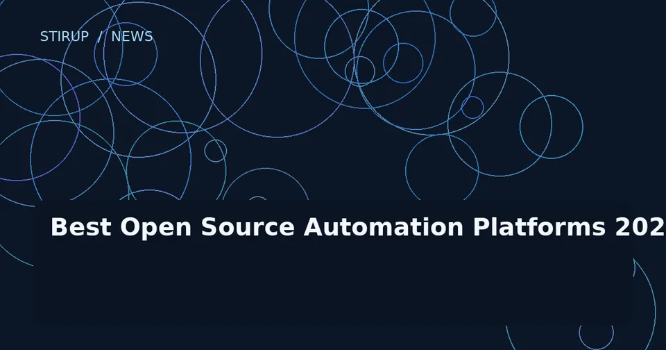 Best Open Source Automation Platforms 2026