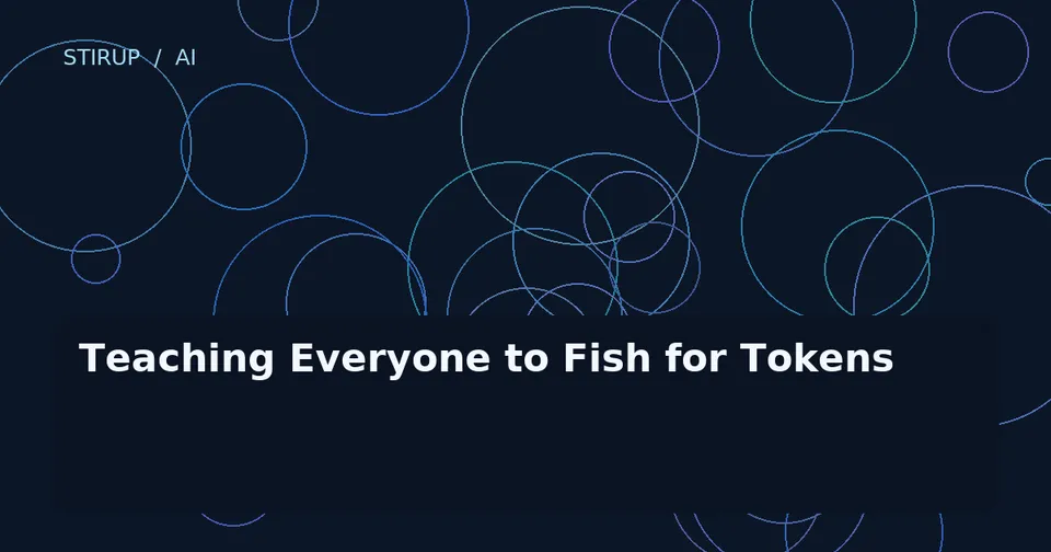 Teaching Everyone to Fish for Tokens